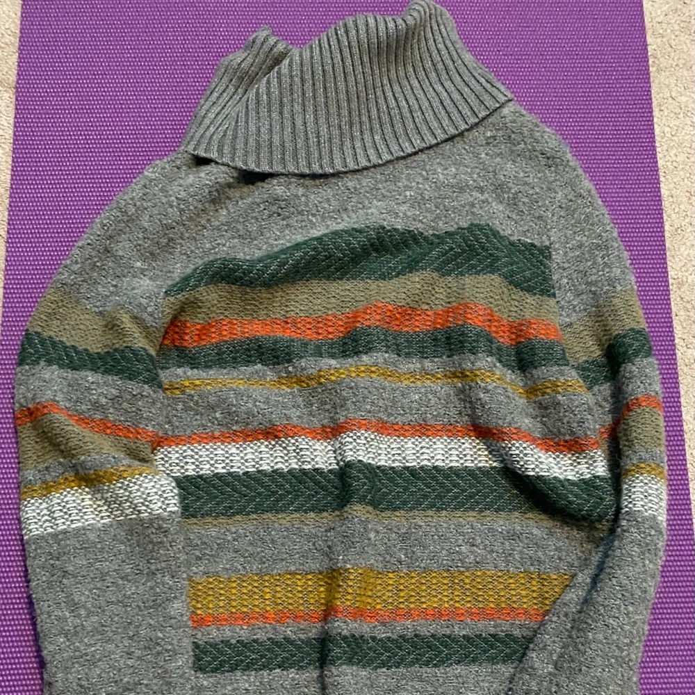 Gray Turtleneck From Banana Republic- M